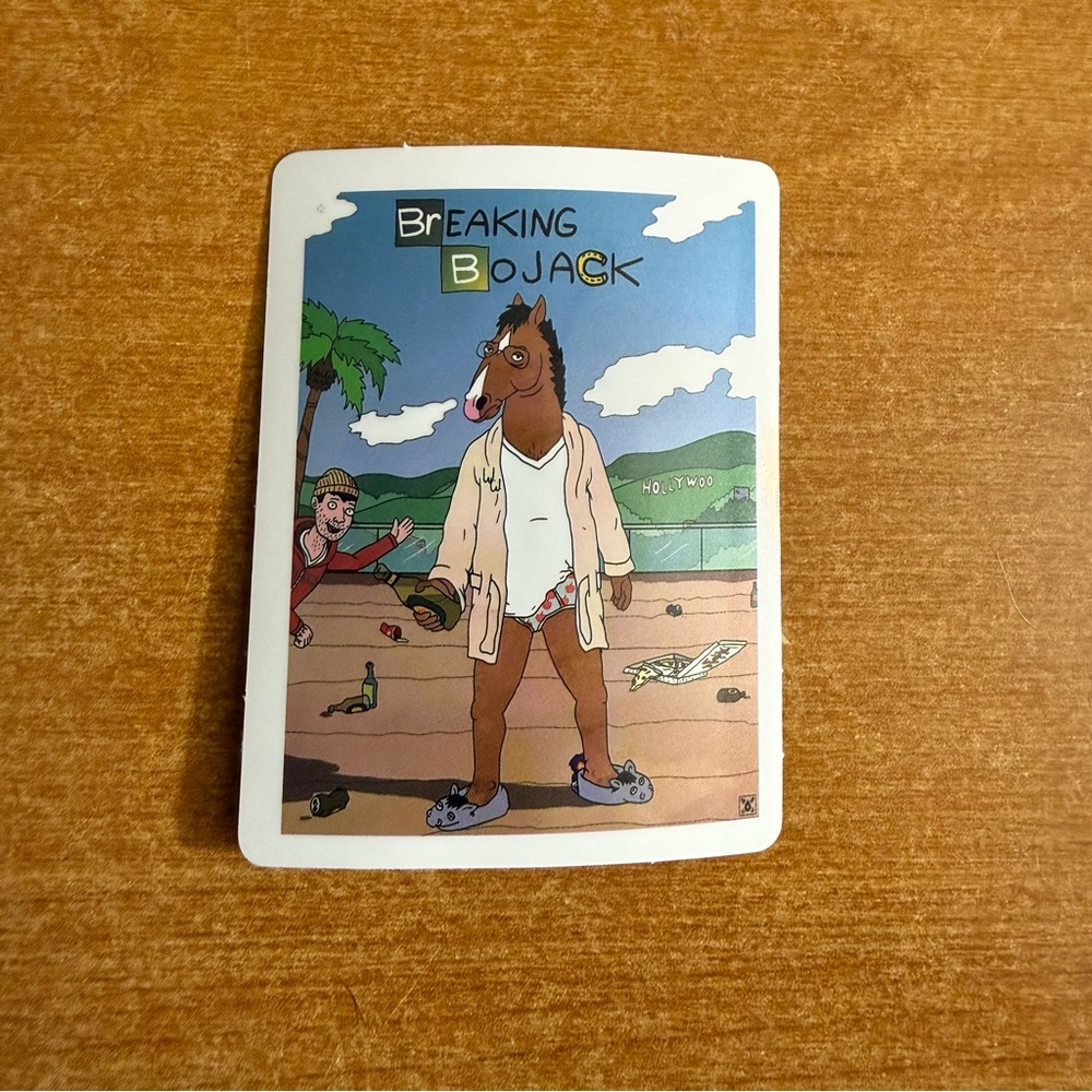 Breaking Bojack Home Design Sticker‎